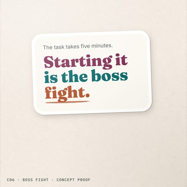 Original Boss Fight concept